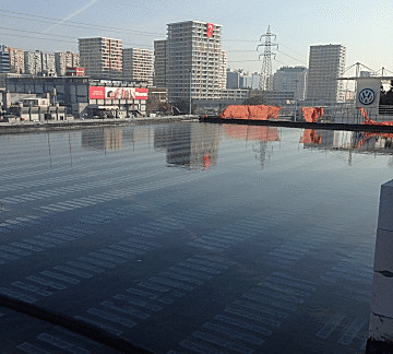 Altur Volkswagen Showroom Binası İnşaat Teras Çatı İzolasyonu