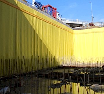 Kadıköy-Kartal Metrosu Ayrılıkçesme İstasyonu PVC Su Yalıtım İşleri 