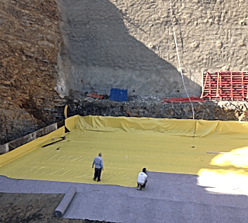 Mayra İnşaat Güneşli Hilton Hotel Temel Perde PVC İşleri