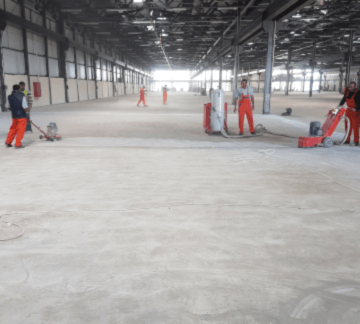 Tei Tusaş Uçak Motor Fabrikası B800 Binası Epoksi Zemin Kaplama